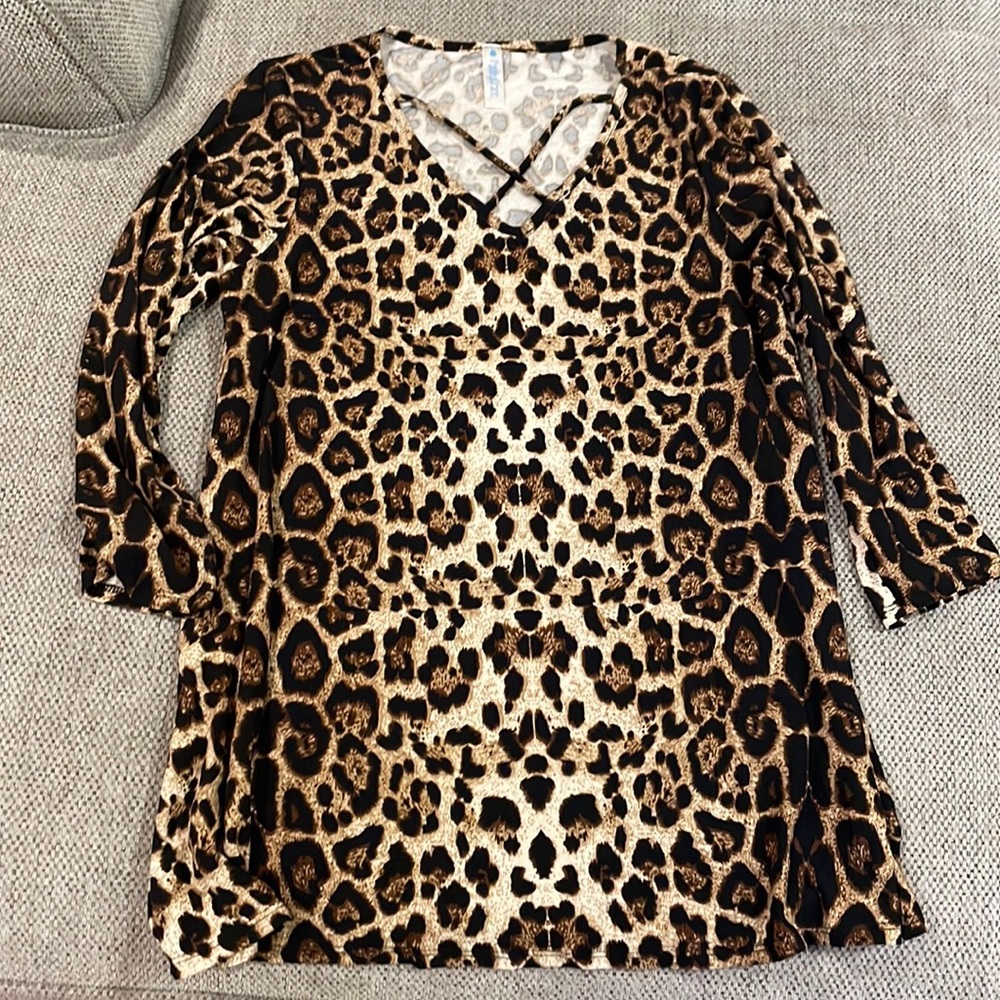Leopard M tunic